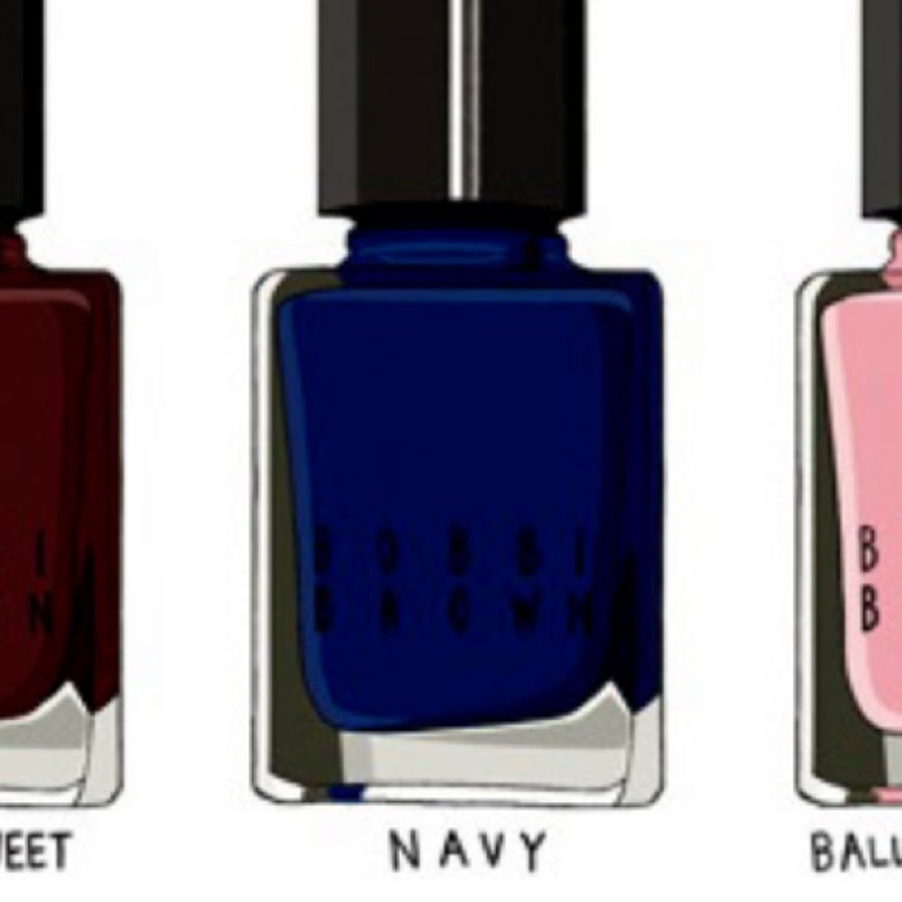 NWB Bobbi Brown Nail Polish .37 fl. Oz. Navy A-13